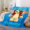Customiz Name Personality Gremlins Blanket Soft &Warm Sofa Office Bed Travel Lunch Break Blanket, Gift Suitable All Seasons