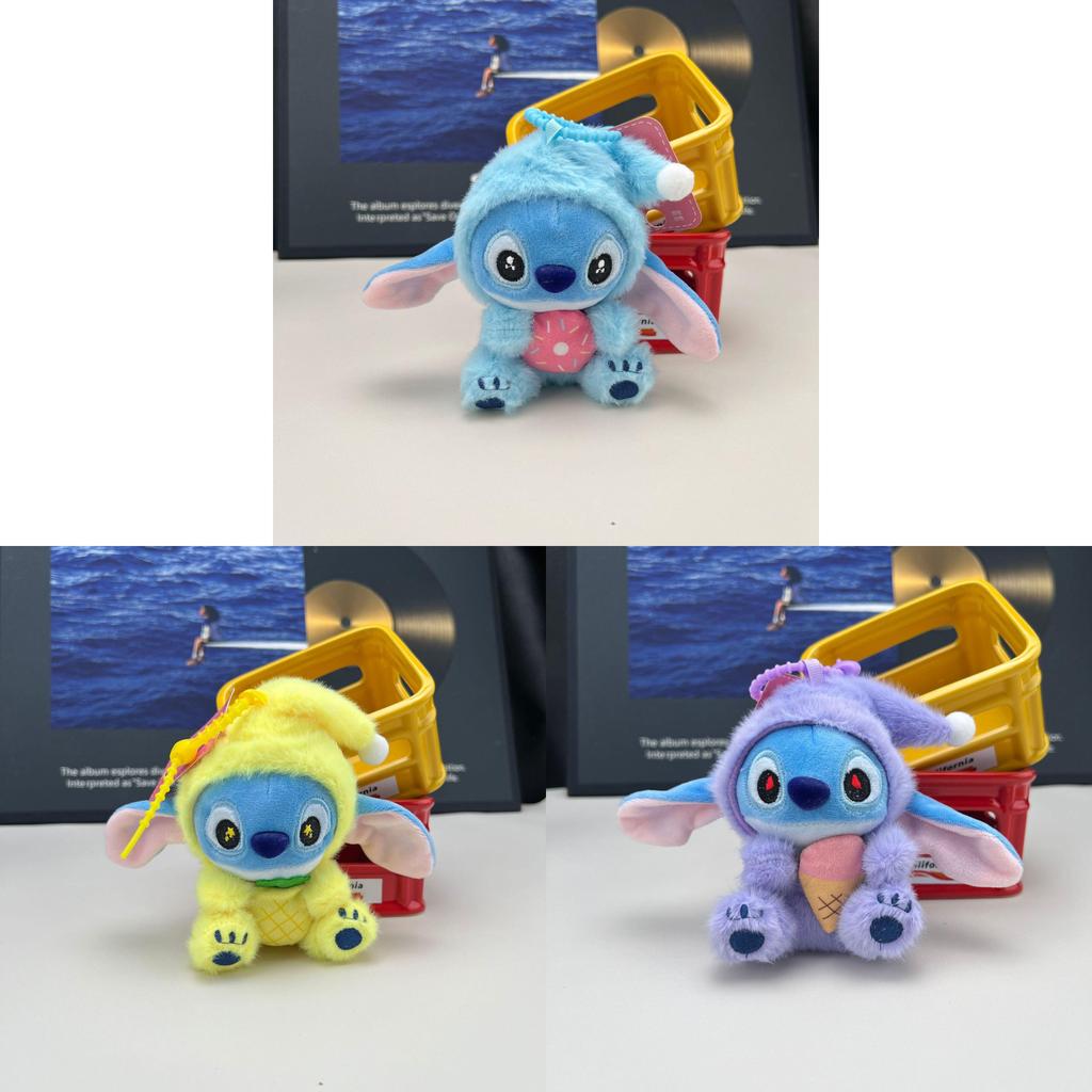 Stitch Plush Keychain Soft Short Pile Plush Toy Hanging Decoration For Kids And Collectors