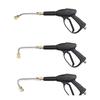 Heavy Duty Metal Pressure Washer Extension Wand 30°/90°/120° Bend Heads 1/4" Quick Connect - Multi-Scene Cleaning Accessory