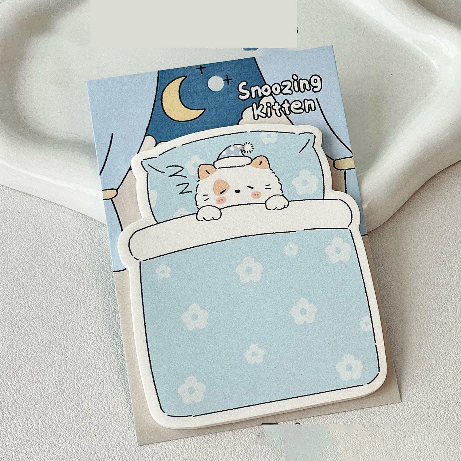 

30-Sheet Memo Pad Adorable Multi-Function Memo Pad -Themed Stationery Classic Memo Pad For Daily Use Gift Office