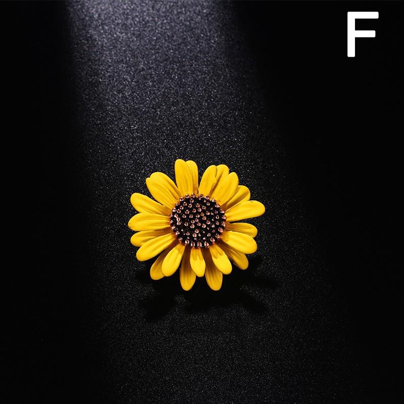 

Женский корсаж Аксессуары для одежды Эмаль Капающая масляная брошь в виде маргаритки Модная брошь Пряжка для шаль Элегантная брошь-цветок F