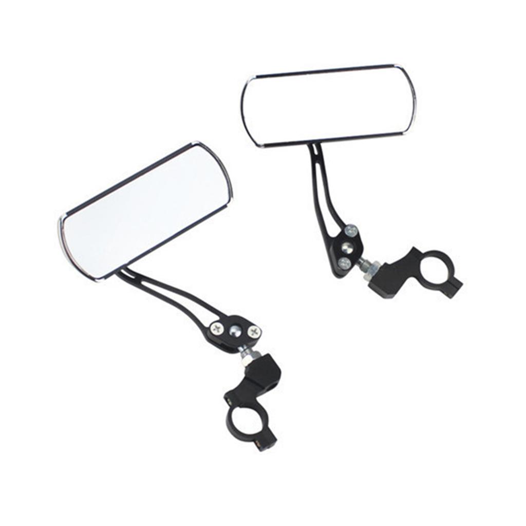 Handlebar Bike Mirror Bicycles Cycling Rear View Mirrors 360 Degree Adjustable Rotatable Handlebar Mounted Bike Mirror