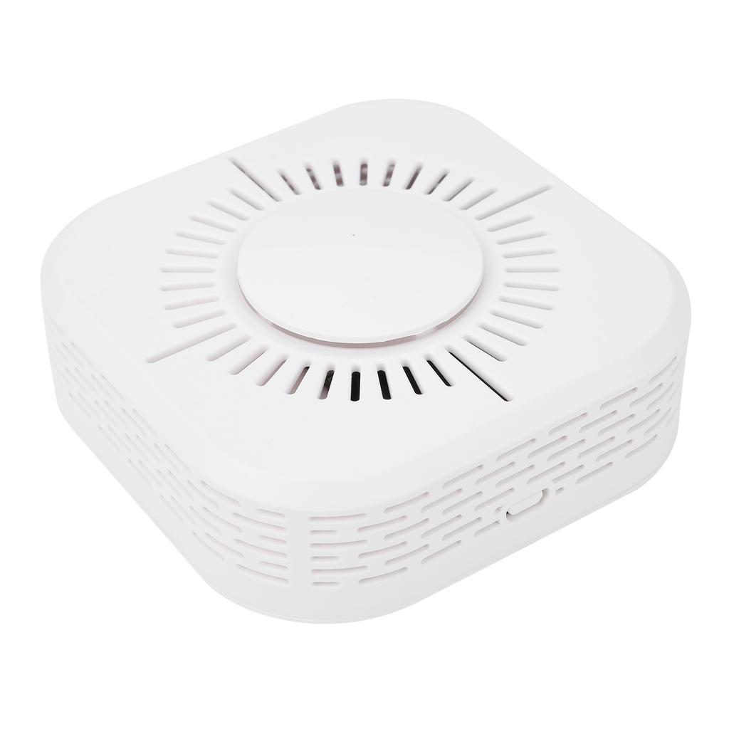 Wireless Wifi Smoke Detector Independent Warning Sound Light Alarm Low Power Consumption for Home Hotel for Tuya