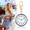 Lancardo Carabiner Watch, Nurse Watch, Pocket Watch, Keychain, Analog, Diamond, Trunk, Easy to Read, Perfect for Everyday Use, Hiking, Commuting, Chri