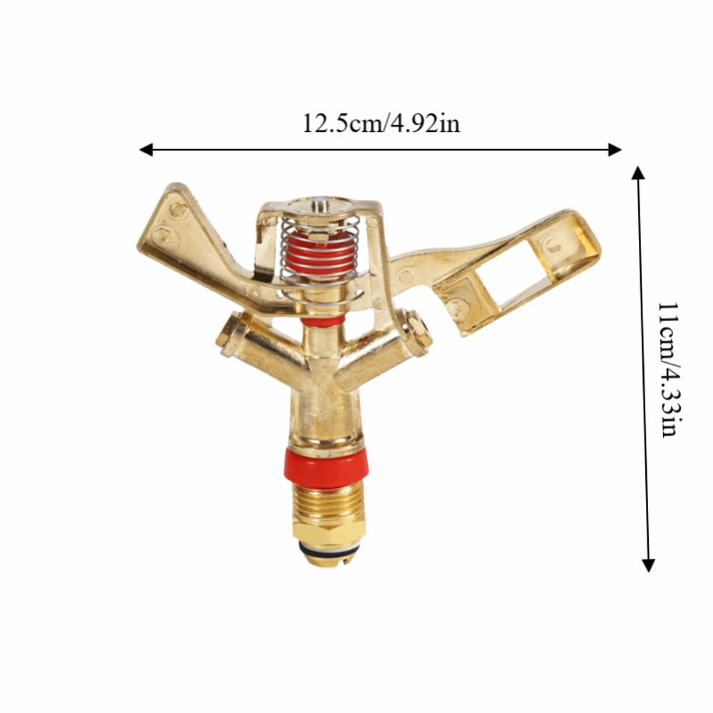 2PCS 360° Adjustable Irrigation Nozzle Garden Sprinkler Agricultural Irrigation
