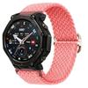 20/22mm Nylon Braided Strap For Amazfit T-Rex3 Pro 44/48mm/Helio Comfortable Band Huawei Watch 5/4 GT6-5-4 Pro 46mm Accessories