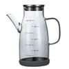High Borosilicate Glass Oil Pot for Soy Sauce & Vinegar - Non-Stick Storage Bottle