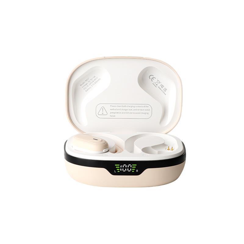 

Bluetooth chip single mark hanging ear crazy can t get rid of wireless headset new digital display bluetooth headset BX-17-JL