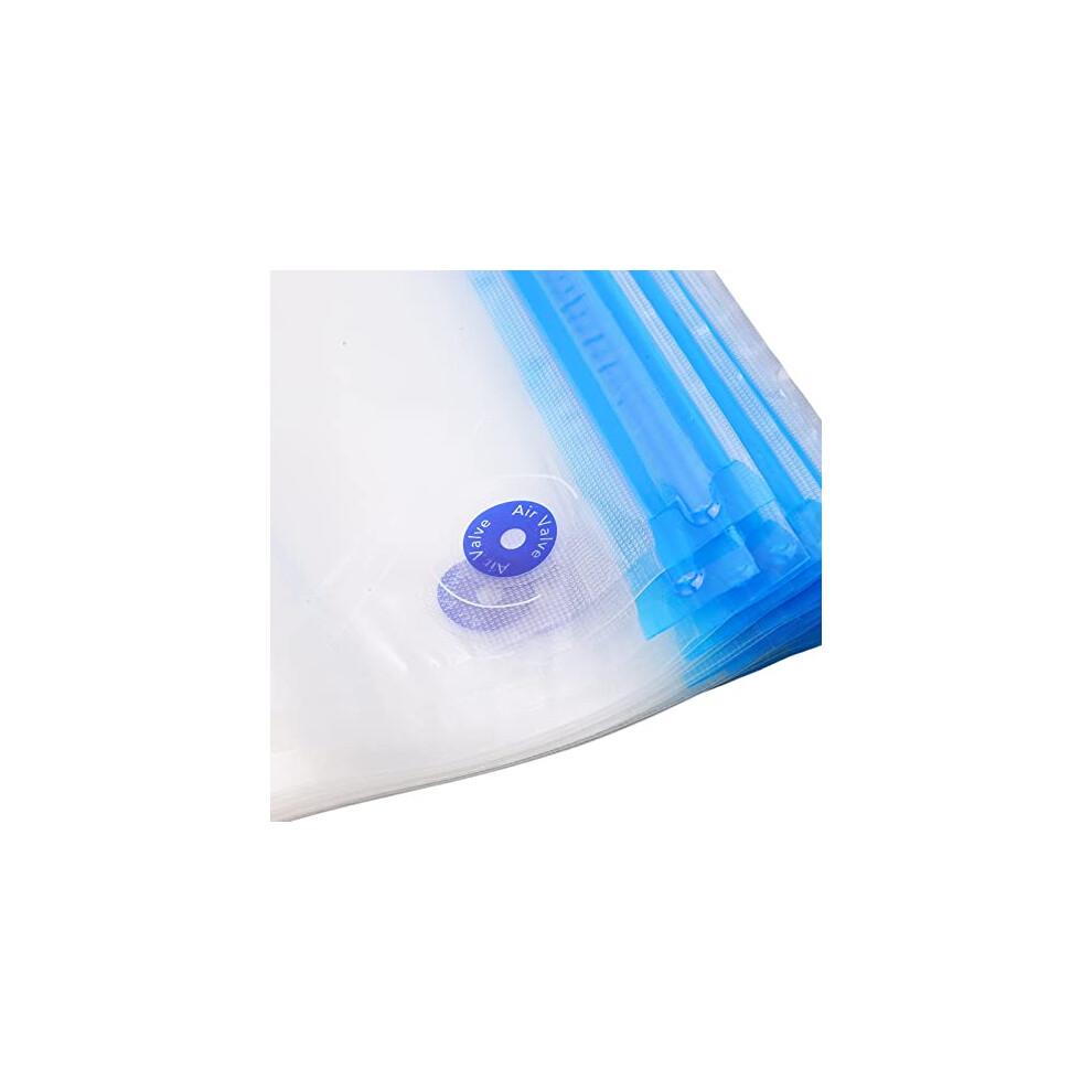 Vacuum Sealed Bags for 3D Printer Filament, 20 3D Printer Filament Storage Bags with Clamp and Hand Pump for 0.5kg-0.75kg-1kg-2kg Rolls