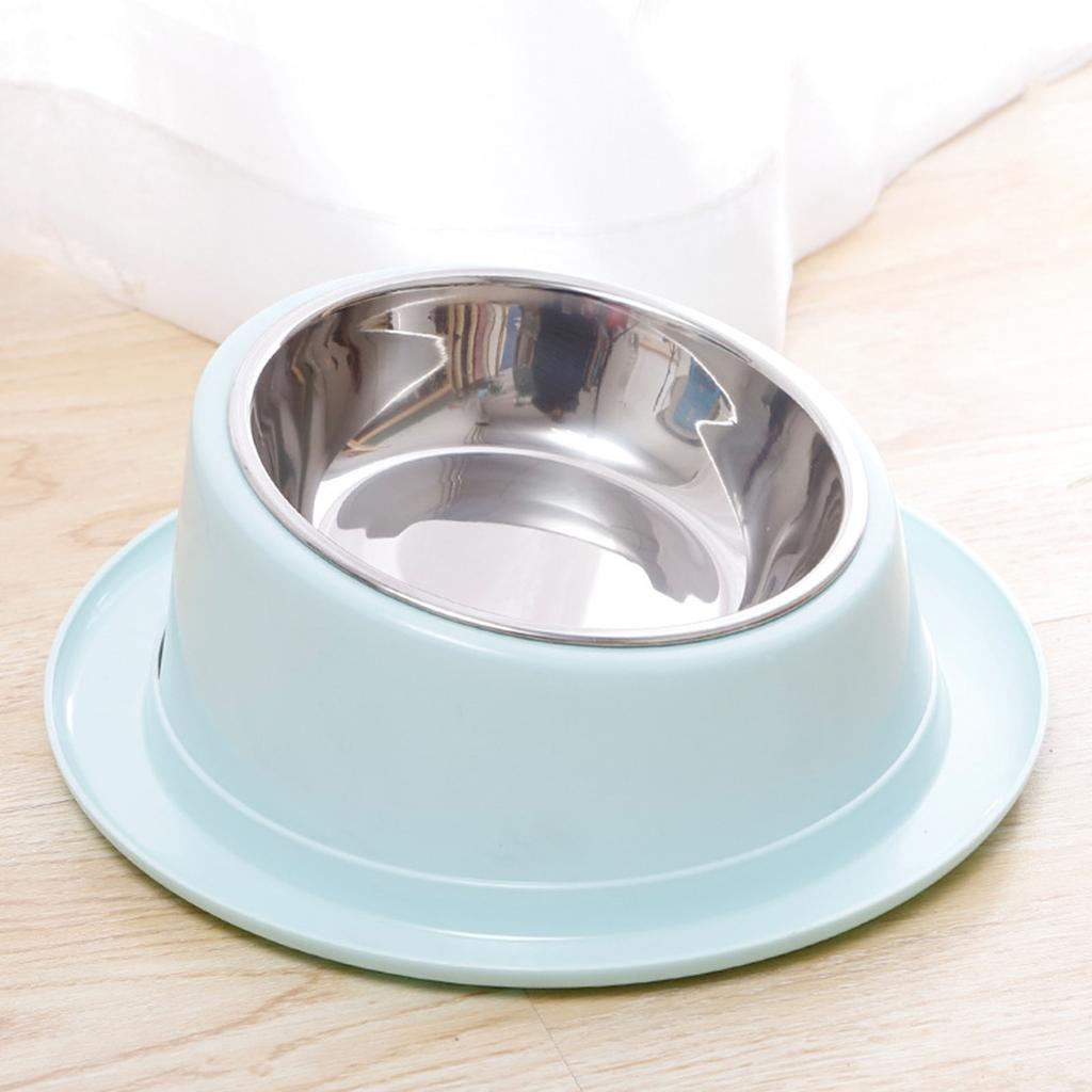 Pet Dishes Bowls with Stand for Kitten Small Dogs Food & Water Bowl 3 Options Tilted Elevated Bowl Protect Pet's Spine