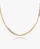 Helene Jewelry 14K 18K New Square Chain Gold Necklace (Type B)