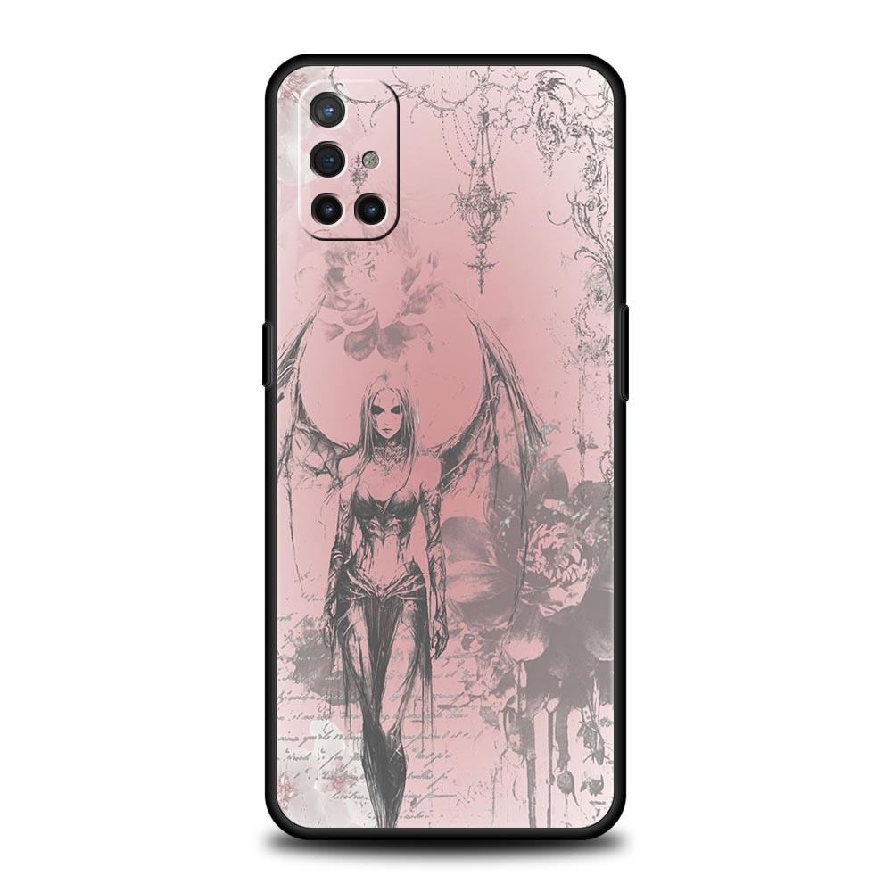 Phone Case For Oneplus 13R 12R 10R 13 12 11 10T Nord N100 N10 Z N30 CE 3 2 2T Pro Lite 5G Soft TPU Cover Cartoon Girl Fundas Bag