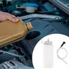Brake Bleeder Bottle with Tube and Chain, Professional Oil Change Kit Manual Drain Tool
