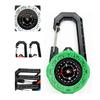 Waterproof Carabiner Compass Portable Outdoor Sports Directional Guide Small Pocket Compass Backpacking Accessory