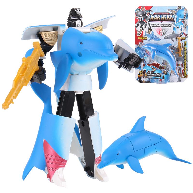 Ocean Park King Kong Transforming Shark Educational Toy