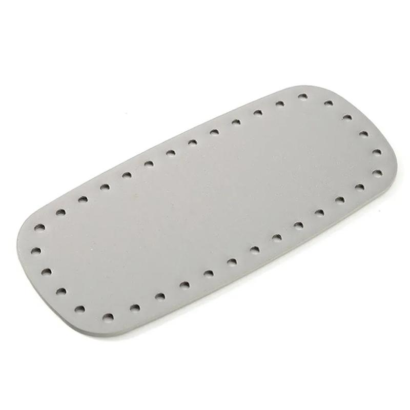 Knitted Bag Long Bottom Pu Leather Bag Bottom Handmade Bottom With Holes Diy Crochet Bag Bottom Accessories