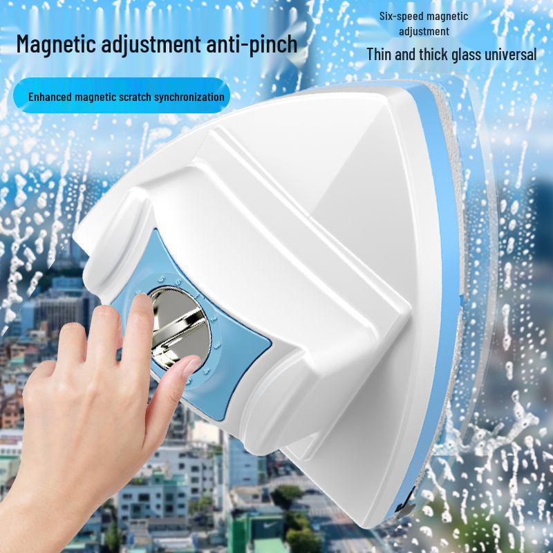 Double-Sided Magnetic Glass Cleaner - Multi-Functional Thickened Glass Wiper