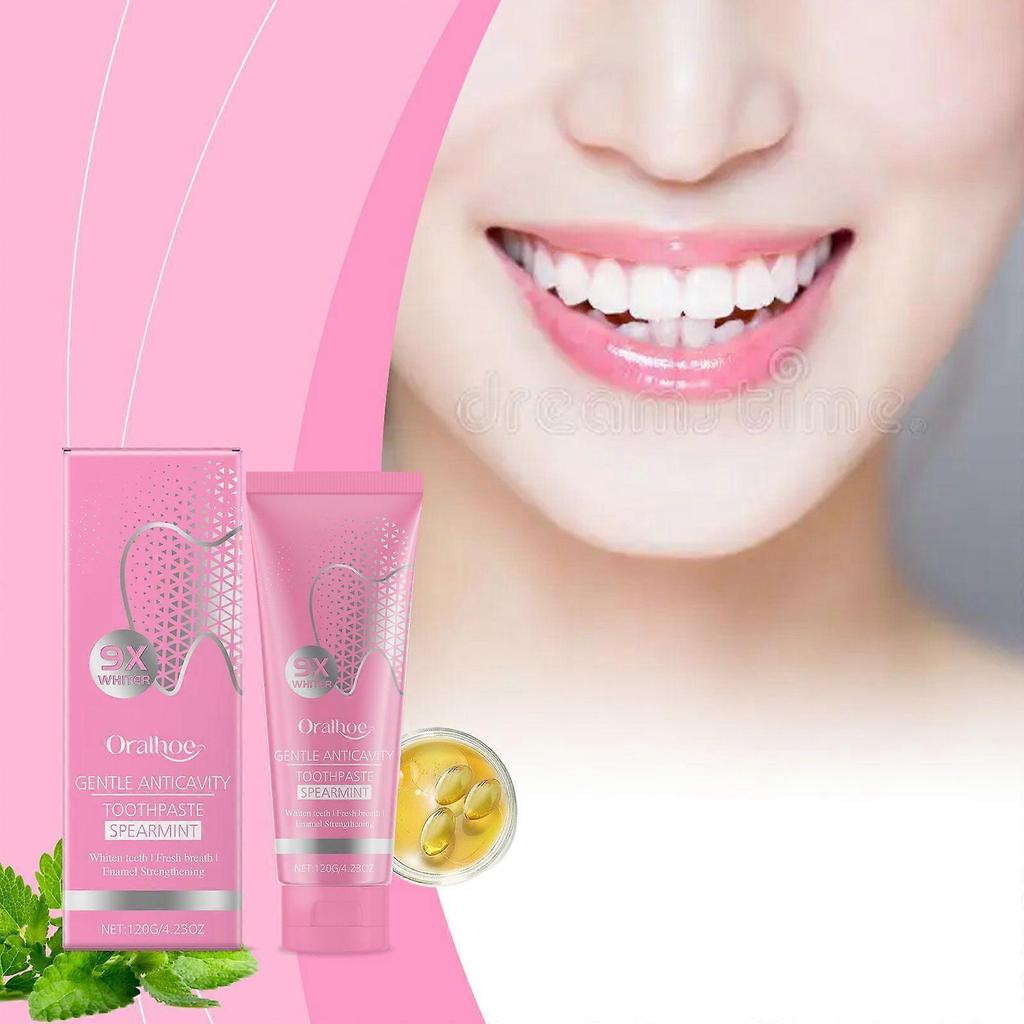 Oralhoe Tooth Cleaning Toothpaste, Gentle Cleaning Tartar Stains Odor Care Tooth Care Toothpaste