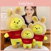Pooh Bear Plush Toy Large Soft Cartoon Stuffed Animal For Kids Sleep Decor