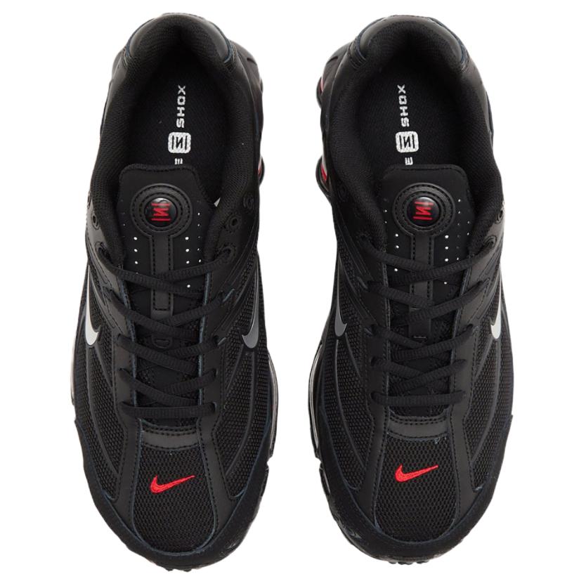 Nike Shox Ride 2 Čierne University Red Unisex Tenisky Metalická-Stredná-Popolavá Stredná-Popolavá II7635-001