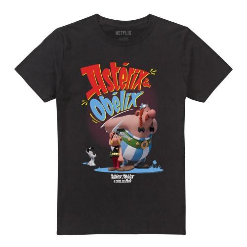 Asterix Unisex Adult Idefix Together T-Shirt