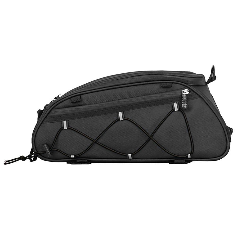 RZAHUAHU Bicycle Rear Seat Trunk Bag Waterproof Bike Luggage Pack Multiple Pockets Night Reflective Cycling Equipment