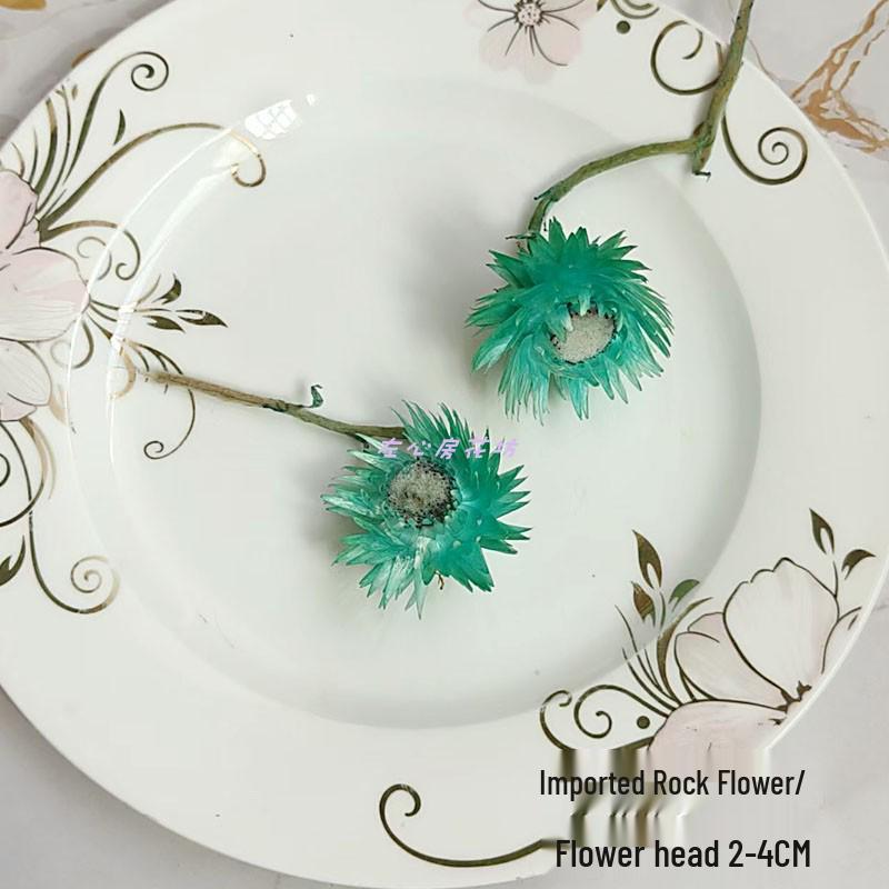 Blue Series Dried Flower DIY Kit: Hydrangea, Thousand-Layer Gold, Eucalyptus Leaf Souvenir Decoration