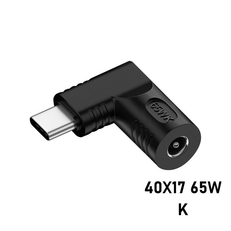 65W DC to USB C PD Power Adapter Converter 5.5X2.5 7.4X5.0 4.5X3.0mm Laptop Charger to Type C Connector for Xiaomi Samsung