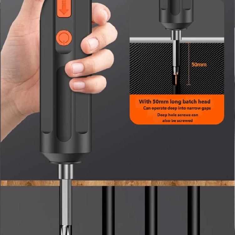 Compact Electric Screwdriver Portable Design Ideal for High Performances Battery Fast Charging Capability Ergonomic Grip Included