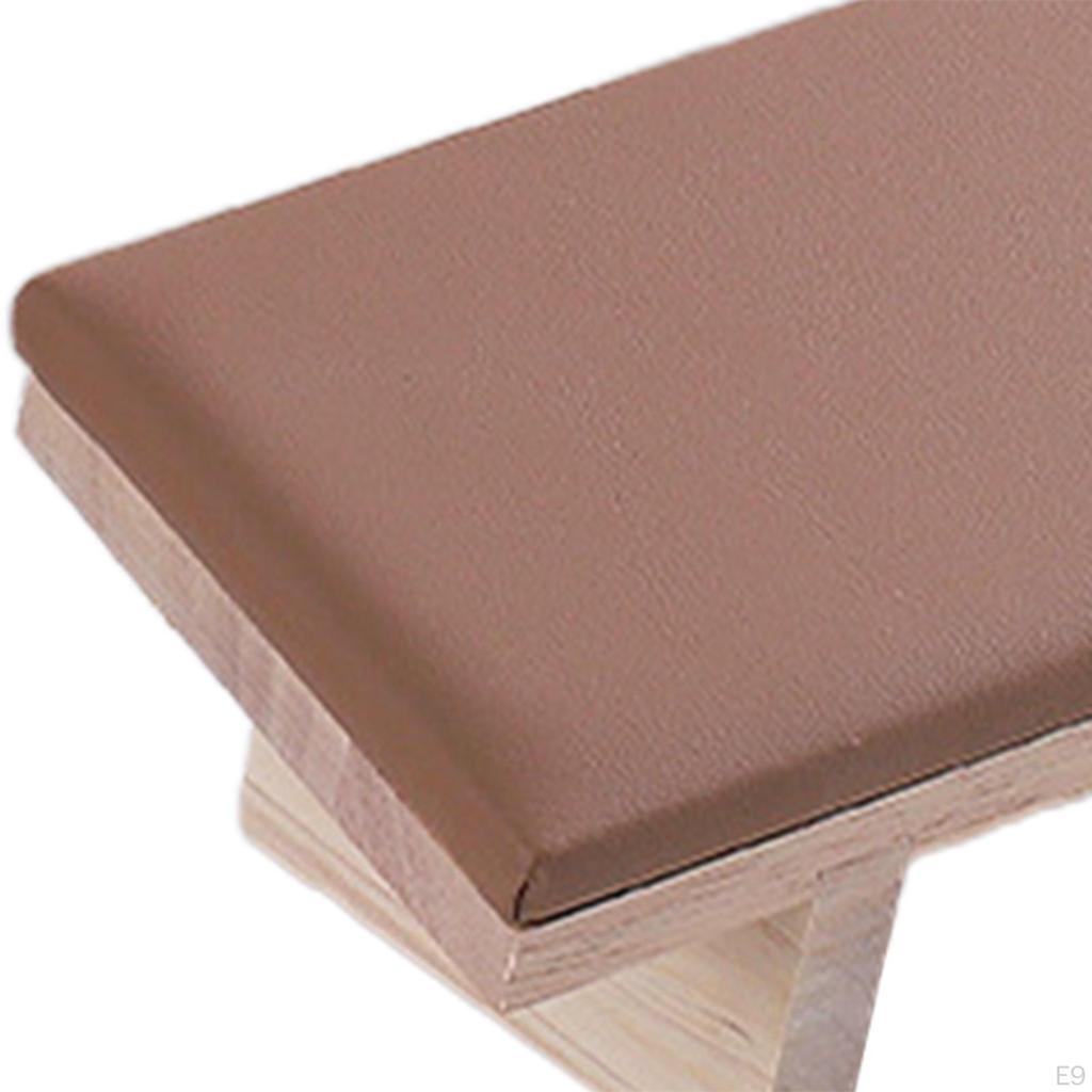 Hand Rest ,Professional ,Wood, Memory Foam Practical Accessories Soft Wrist Pad Support Manicure