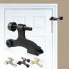 Rubber Hinge Pin New Zinc Alloy Bumper Damper Hidden Doorstops Thicken Adjustable Door Stopper Door