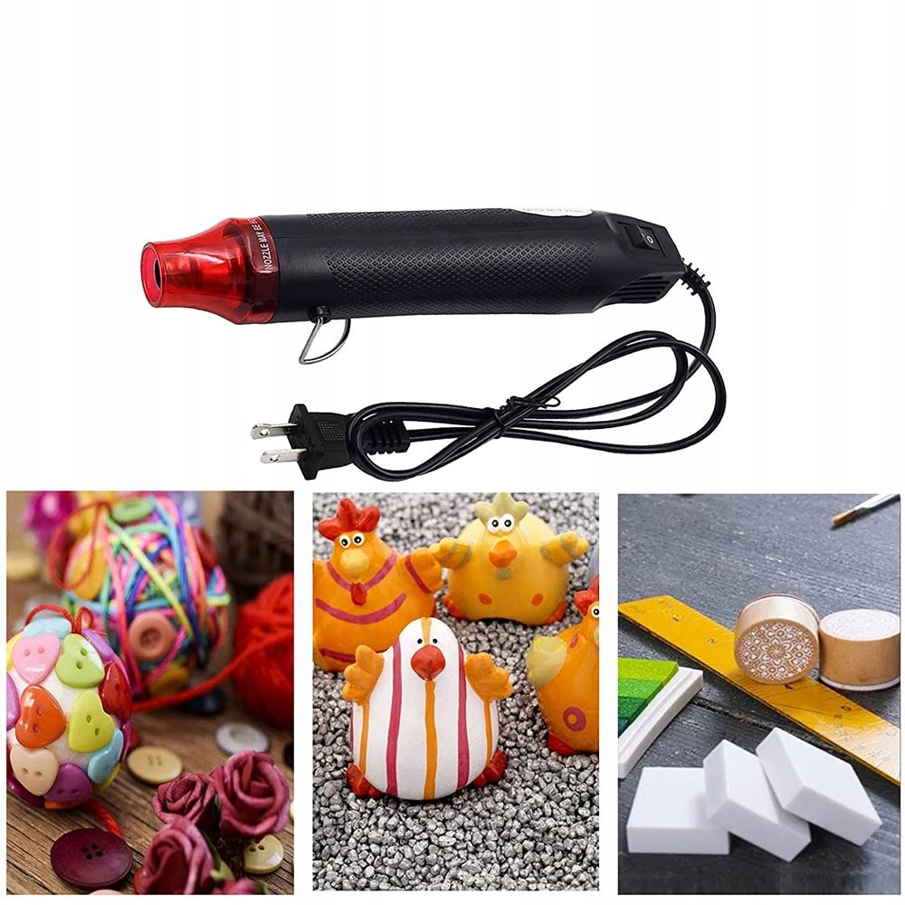 Rosfix Mini Opalarka Hot-air 300W + Zestaw Rurek Termokurczliwych 127szt. – Wysoka Moc 300W | Ergonomiczny Uchwyt | Organizer W Zestawie