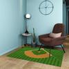 Baseball Field Design Carpet Easy To Clean Machine Washable Carpet Living Room Bedroom Playroom Carpet Home Decor  Rugs