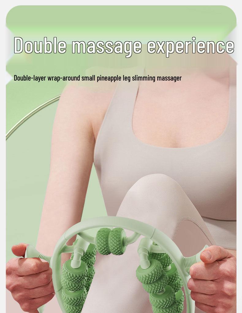 26-Wheel Calf and Leg Slimming Massager Roller