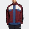 Adidas Originals Trefoil Anti-University Colorblock Jacket Men Jacket Burgundy HY7237