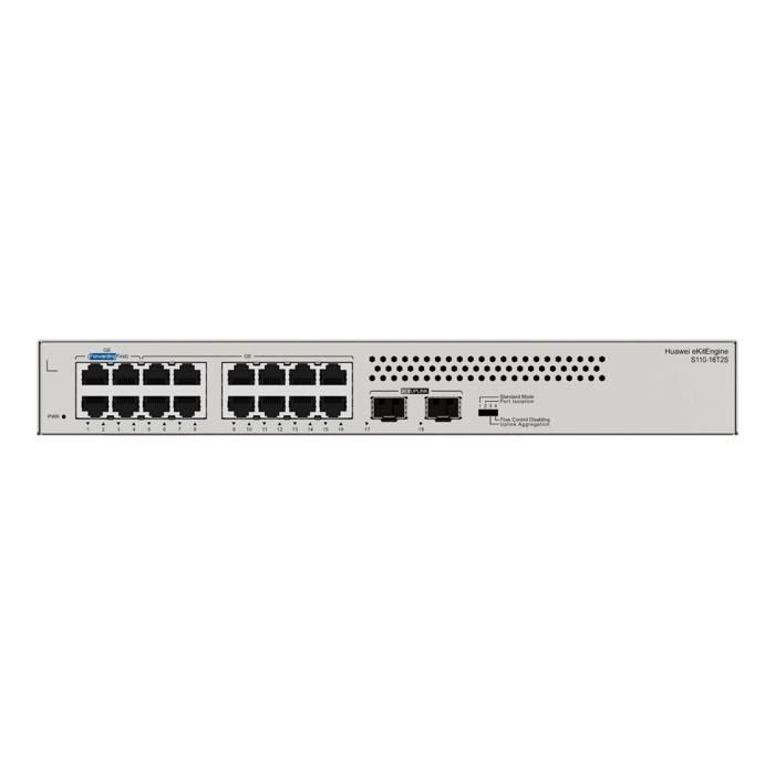 Switch Huawei CloudEngine 16 ports 16x GE 2x GE SFP 10/100/1000Mbps S110-16T2S