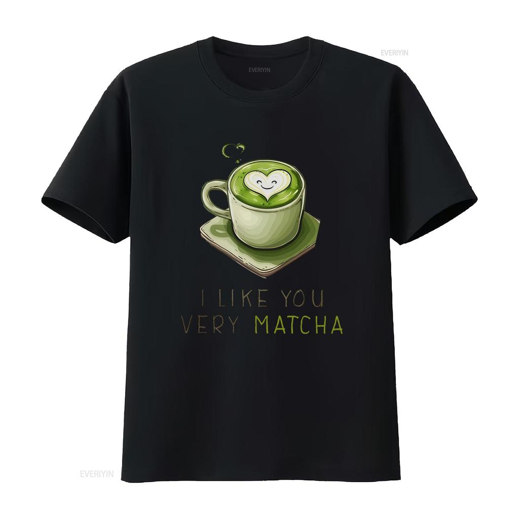 Matcha Love Retro Coffee Latte Tea Lifestyle Aesthetic Vintage Healthy Heart T Shirt for Vintage Washed Designer Clothes Homme