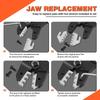 Sn-58B Portable Crimping Pliers With Interchangeable Dies Cold Press Springs Cold Press Pliers Terminal Crimping Tool Set