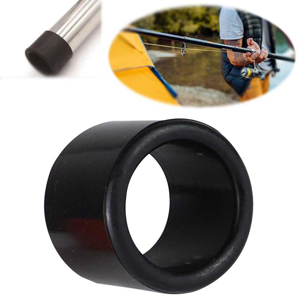 Fishing Rod Rubber Protective Cap Fishing Rod Holder Tube Rubber Insert Protector Protective Cover Fishing Accessories