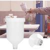 Cup for Hvlp Guns Spray Gun Paint Cups Plastic 600Ml Spray Gun Pot Plastic Stainless Steel Threaded Connector Hand Tool Accessories