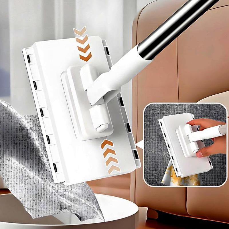 Mini líný bezdotykový lisovací mop s demontáží jedním tlačítkem a klipem na mokré ubrousky