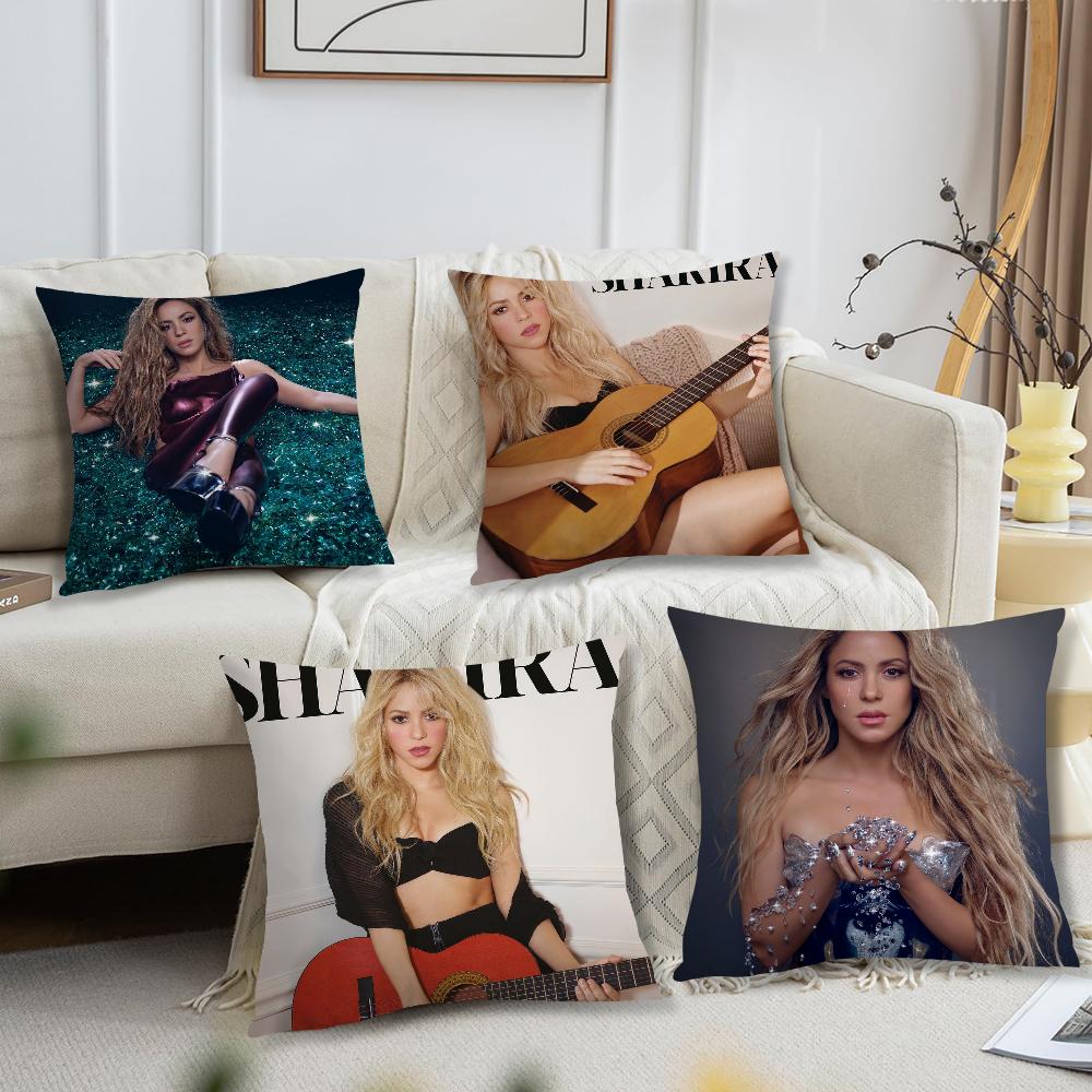 SShakira Singer cushion cover For Pillow Printing Sofa Decoration Home Car Room Coffee Shop Office Nordic Simplicity