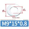 Extra Large Galvanized Metal Flat Washers - Sizes M1.6 to M14