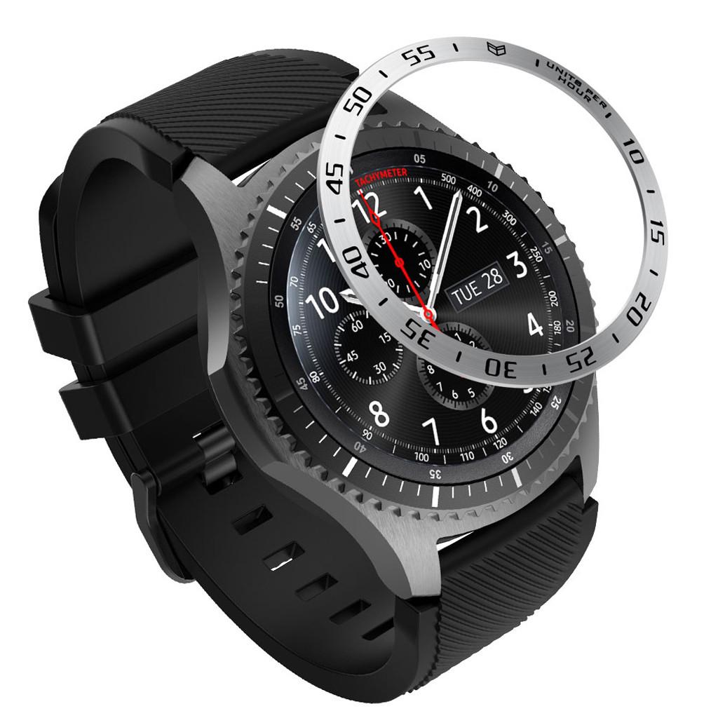 

Ramidos для Gear S3 Scale Watch Ring Клейкая крышка Царапины Металл