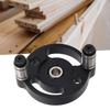 Round Hole Punch Locator Set Self Adaptive Centering Woodworking   Puncher with Drill Bushings