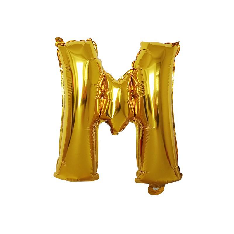 

32-дюймовые блестящие золотые фольгированные шары-алфавит для свадеб и дней рождения