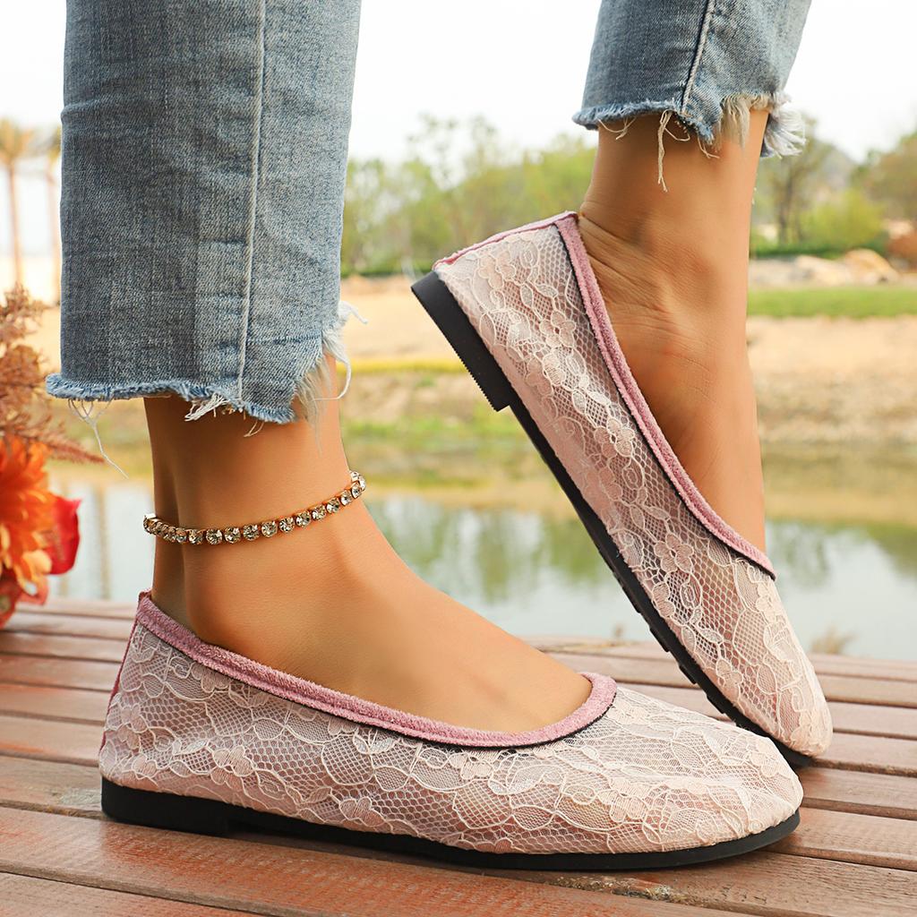 Fashion Women Sandals Embroidered Round Toe Walking Shoes Solid Color Flat Comfortable Women Shoes Summer Fashion New Sexy Sandals