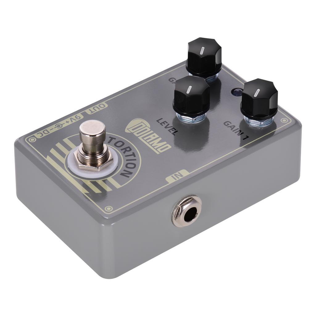 Dolamo D-5 Mark IV Verzerrungsgitarren-Effektpedal, Verzerrungspedal mit True Bypass für elektrische Gitarren