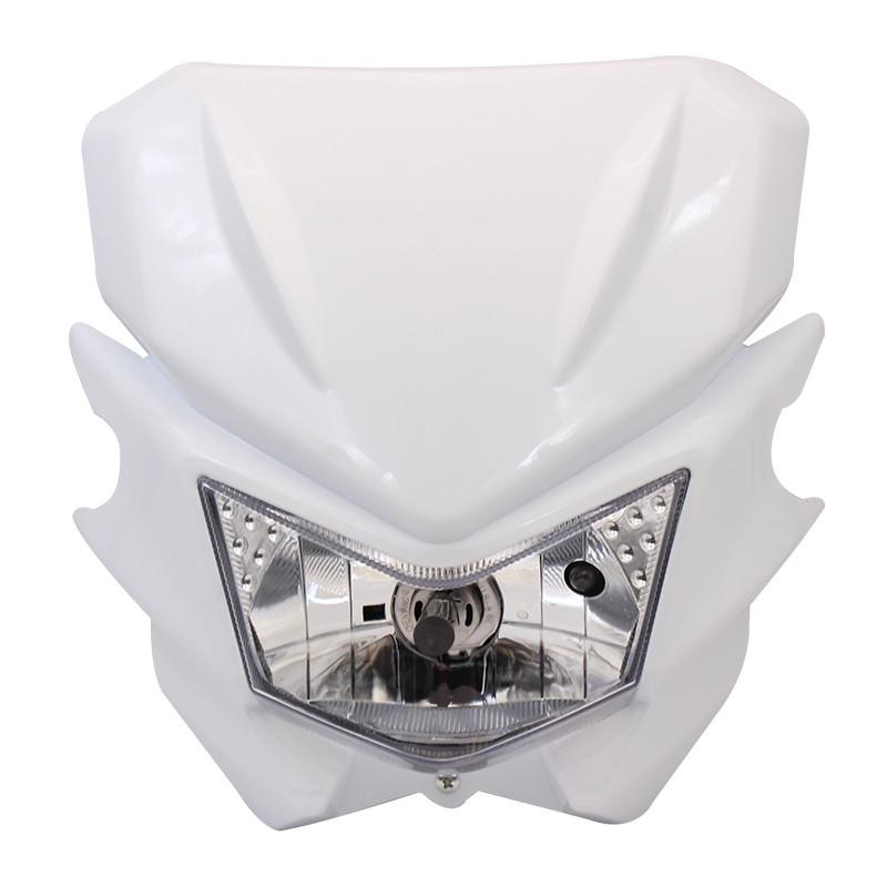 Motorcycle Motocross Headlight Plate for Kawasaki Klx250 KLX 150 450 Universal Headlamp Dirt Bike Headlights Accessories Enduro