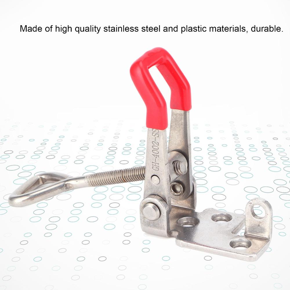 Adjustable Toggle Clamp Stainless Steel Toggle Latch Catch Toggle Latch Clamp Cabinet Tool Box